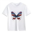 thumbnail image 4 of Taqqpue Kid 4th of July T-Shirts Boys Girls American Flag Shirt Patriotic Top Short Sleeve Crew Neck Tees for Girls Boys 2-13 Years, 4 of 4