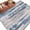 White Blue, variant on 6'x9' Area Rugs, Vintage Blue Grey Indoor Outdoor Area Rug for Living Room Bedroom, Modern Retro Abstract Art Washable Bathroom Rugs Kitchen Floor Carpet Mats Home Decor Aesthetic
