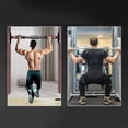 thumbnail image 2 of Barra de Elevación para Barbil en , Premium, Gimnasio, Barra de Fitness con Agarraderas Extendidas, Barra de Pared Interior - Los 70-95CM DYNWAVEMX Barra de tracción para puerta de casa, 2 of 8