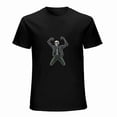 thumbnail image 2 of Skull T-shirt Hippie T-shirt Unisex tees Fuuny shirt Trendy T-ahirt, 2 of 4