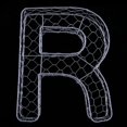 thumbnail image 4 of Romantic Iron Alphabet R Frame Wire Wreath Succulent Pot Wedding Decor, 4 of 6