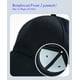 thumbnail image 4 of Gorra de béisbol Gelante Classic ajustable unisex negra, 4 of 7