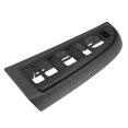 thumbnail image 1 of Reemplazo del bisel del interruptor de la ventana del automóvil para Chevrolet Silverado 1500 2003-2007 Negro Unique Bargains, 1 of 8
