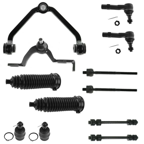 TRQ 12 Piece Kit Front Sway Bar Link Control Arm Sway Bar Ball Joint for Ford PSA58959 Fits select: 1998-2011 FORD RANGER, 1998-2001 FORD EXPLORER