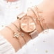thumbnail image 1 of Relojes de pulsera para mujer CUARZO Tendencia de moda Fiesta Señoras Exquisito Reloj de cuarzo Pulsera Conjunto Reloj de moda, 1 of 3