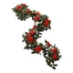 thumbnail image 4 of Guirnalda de flores de peonía de enredadera verde, flores artificiales de enredadera de seda floral para Rojo, 4 of 9
