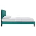 thumbnail image 2 of Modway Roxanne Performance Velvet Queen Platform Bed, Multiple Colors, 2 of 3