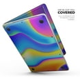 thumbnail image 2 of DesignSkinz Abstract Neon Wave V7 Full-Body Skin Decal Wrap Cover for MacBook Pro 13" with CD Drive (A1278), 2 of 9
