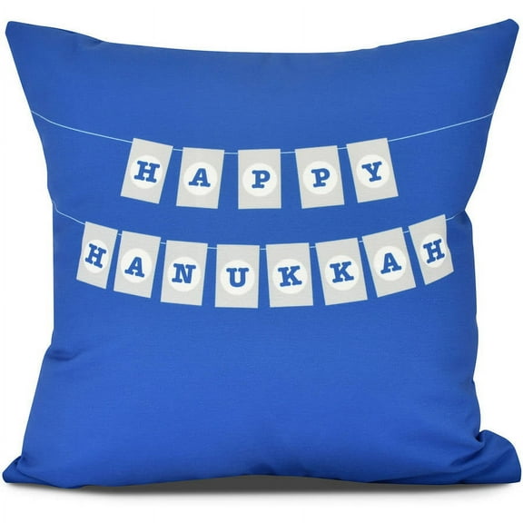 Simply Daisy, Banner Day Word Print Outdoor Pillow