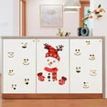 thumbnail image 5 of ABODELINE Small Snowman Face Stickers for Crafts Cute Christmas Ornaments Vinyl Snow Man Face Decals Xmas Winter Holiday Stickers for Window Glass Cups Balls Jars Wall Party Supplies Decor, 5 of 6