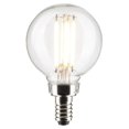 thumbnail image 3 of Satco S21204 G16.5 Globe LED Light Bulbs 4W 120V 2700K 90CRI E12 Candelabra Base Dimmable (6 Pack), 3 of 13