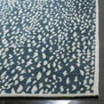 thumbnail image 3 of SAFAVIEH Marbella Desi Dotted Area Rug, Blue/Ivory, 8' x 10', 3 of 7