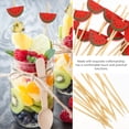thumbnail image 4 of 100Pcs Convenient Food Picks Portable Fruit Picks Household Martini Picks Party Accessory, 4 of 8