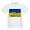 White, variant on CafePress - Pray For Ukraine Sweatshirt, Stand With Uk T Shirt - Light T-Shirt Kids XS-XL