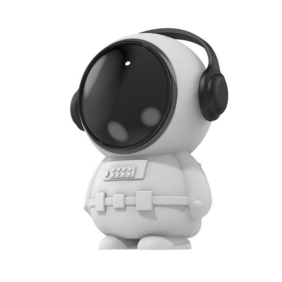 Yooshoverk Astronaut Neck Fan & Bladeless Cooler - 3 Speeds USB Rechargeable - Hands Free for Outdoors, Travel - Cute Gift, 6H Runtime