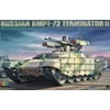 1:35 Scale BMPT-72 “Terminator II Fire Support Combat Vehicle Tank Military Vehicle Model Kit Collectible Display Assemble DIY