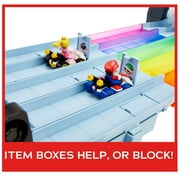 Hot Wheels Mario Kart Rainbow Road Raceway Set with Two 1:64 Scale Vehicles
