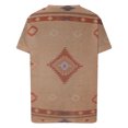thumbnail image 5 of Blusa de manga corta con cuello redondo y cuello redondo para mujer Pompotops hkajfhjk462150, 5 of 5