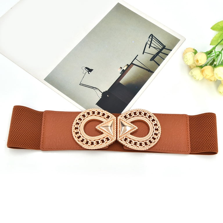 Belt Christmas Women Stretchy For Dresses Vintage Elastic  display picture 3