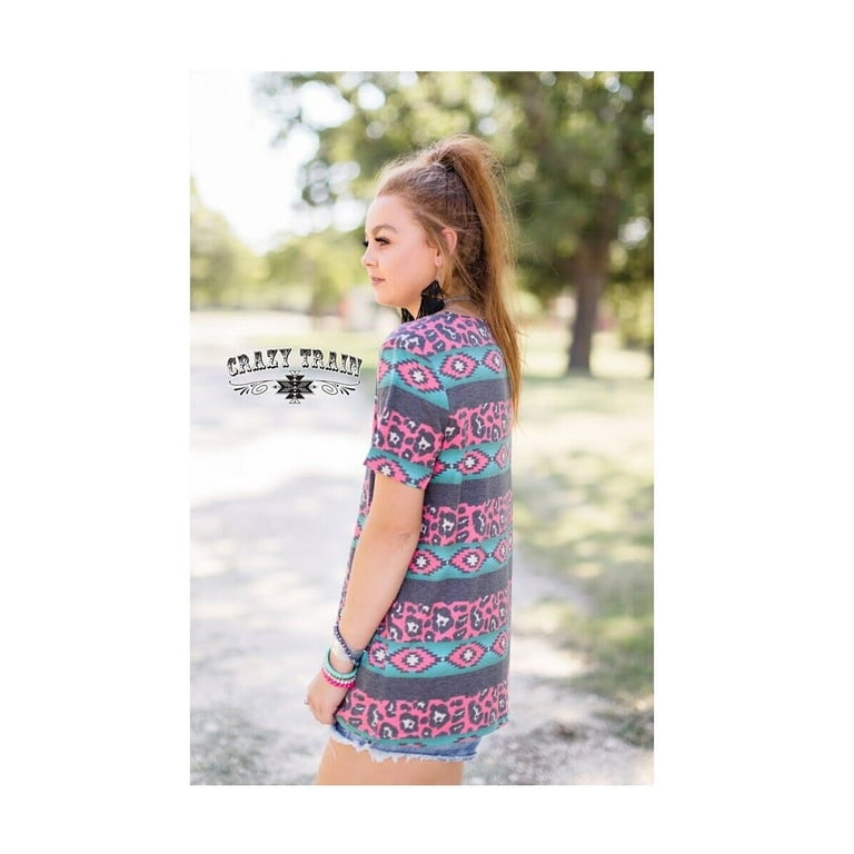 Crazy Train Pink Aztec Dress Crazy Train Pink Aztec Dress