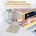 thumbnail image 6 of Sage Green Leaf Pot Holders for Kitchen Heatproof Potholder, 2 Pack Nature Plant Branch Fall Botanical Hot Pads Multipurpose Oven Pads Cloth Potholders Trivet for Cooking and Baking, 6 of 8