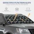 thumbnail image 4 of Wukai Octopus 1 Car Front Windshield Sun Shade,Sun Visor Shield Block Automotive Interior Protector Blocks UV Rays-Medium, 4 of 6