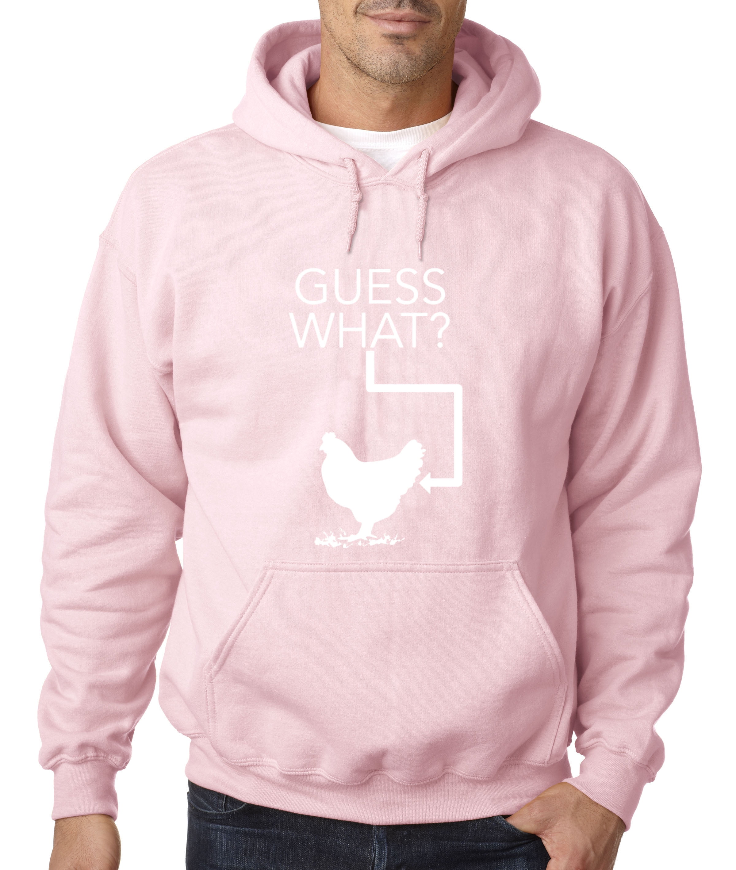 kuffert jubilæum Uovertruffen 686 - Hoodie Guess What? Chicken Butt Funny Humor Joke Sweatshirt -  Walmart.com