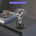 thumbnail image 4 of Accesorio electrónico de movimiento perpetuo, objeto de arte científico para escritorio basado en energía cinética, decoración del hogar Vhermosa Figuras Decorativas y Floreros, 4 of 5