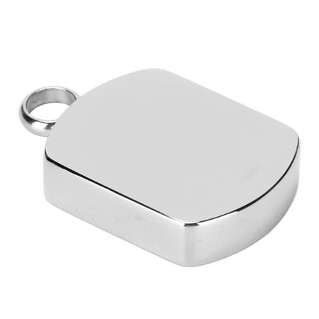 

Cremation Jewelry Pet Urn Pendant Elegant Fastness Double Sided Durable Stainless Steel For Human For Cats