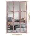 thumbnail image 2 of EUWBSSR 2PCS Arched Window Mirror Retro Entry Wall Mirror Decal Acrylic Rectangle Windowpane Mirror Wood Framed Mirror Wall Decor for Living Room Entryway Dining Room Bedroom, 2 of 10