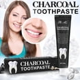 thumbnail image 2 of Xihbxyly Pasta Dental de Carbón Activado, Fórmula Quitamanchas, Solución Fortalecedora Del Esmalte, Mejora El Aliento Fresco, Rutina Diaria de Cuidado Bucal, Formato Ideal para Viajes, Tubo de 100 G, 2 of 7