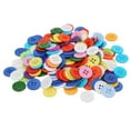 thumbnail image 1 of Resin Buckle, Durable Sturdy Colorful Mixed Color Resin Buttons  For DIY Enthusiast For Crochet For Clothes Sewing, 1 of 8