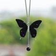 thumbnail image 3 of Adorno colgante de coche con diamantes de mariposa y diamantes para mujer, 3 of 7