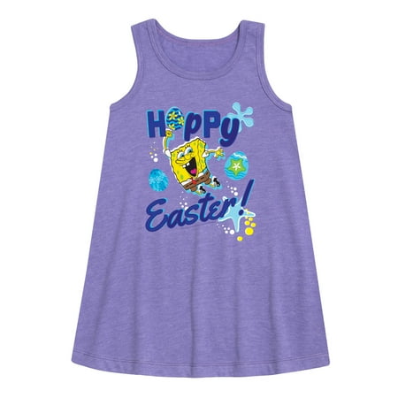 

SpongeBob Squarepants - Hoppy Easter - Toddler and Youth Girls A-line Dress