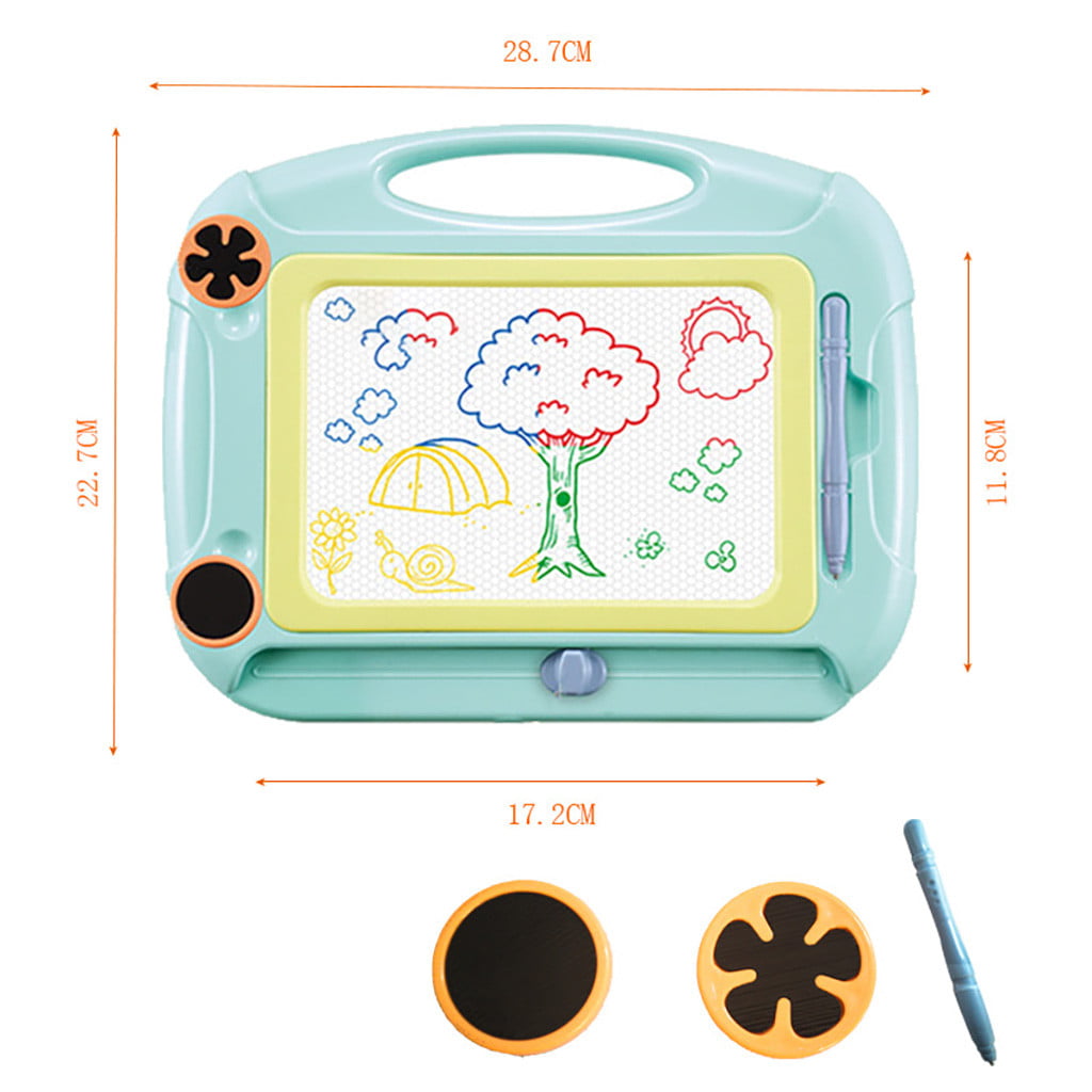 Erasable and Reusable Drawing Tablets Educational and Learning Toy Black,11.2inch LCD Writing Tablet Electronic Drawing Pads Xmas Gift for Kids,Colorful Screen Doodle Drawing Pad