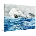 thumbnail image 2 of "Smashing Through Waves" Painting Print on Wrapped Canvas, 2 of 5