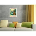 thumbnail image 4 of Scandinavian - Mediterranean - West Indies - MS Victoria Luxury Cruises - Incres Line - Vintage Ocean Liner Travel Poster c.1971 - Fine Art Matte Paper Print (Unframed) 20x26in, 4 of 4