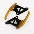 thumbnail image 2 of 1 par de manijas del asiento trasero de la motocicleta Barra de riel de modificación del asiento trasero compatible para Grom MXS-172 (dorado), 2 of 5