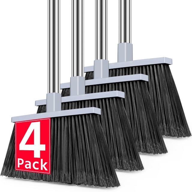 Broom PBHEPJ Heavy Duty Outdoor con mango de acero inoxidable