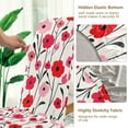 thumbnail image 5 of Yayeee 2 Pack Dining Chair Covers Stretch Parson Chairs Slipcovers Seat Protector, Pink Floral, 5 of 6