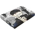 thumbnail image 2 of Jujutsu Kaisen anime blanket throw blankets soft plush flannel fleece blanket 3D prin bedding for sofa bed home decorations 50 "X40", 2 of 6
