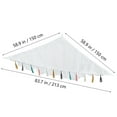 thumbnail image 4 of MasteelfCA Kids Toy Storage Net Doll Storage Hammock Decorative Toy Storage Net Hammock, 4 of 7