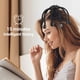 thumbnail image 4 of Masajeador eléctrico para la cabeza, dispositivo con conexión inalámbrica, 4 modos de música, rascador de cabeza, masaje del cuero cabelludo, alivia la fatiga, relaja el cerebro, carga USB, 4 of 4