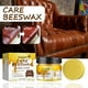 thumbnail image 1 of Cera para cuero | Fórmula protectora y suavizante para muebles, asientos de coche, zapatos y bolsos | Tratamiento impermeabilizante con cera de abejas | Lata de 80 g, 1 of 9