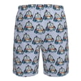 thumbnail image 6 of Naloa Police Car Men's Beach Shorts, Surfing shorts, Swim trunks, Quick Dry Swim Trunks for Surfing Beach Fun - Small, 6 of 9