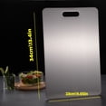 thumbnail image 6 of PRO (9.5 inches *6 inches),Premium Cutting Board - Double-Sided, Stainless Steel Material for Kitchen And Dining Use, Cost-Effective Design Suitable for Small Kitchens, Rvs, Easy to Clean, Durable An, 6 of 11