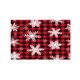 thumbnail image 2 of Christmas Carpet Red Plaid Carpet Snowflake Home Carpet Holiday Gift Kitchen Bedroom Bathroom Floor Mat Washable Door Mat, 2 of 6