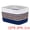 Blue White, variant on Unique Bargains Woven Storage Basket Storage Bin Blue White 15*9.8*9.1in