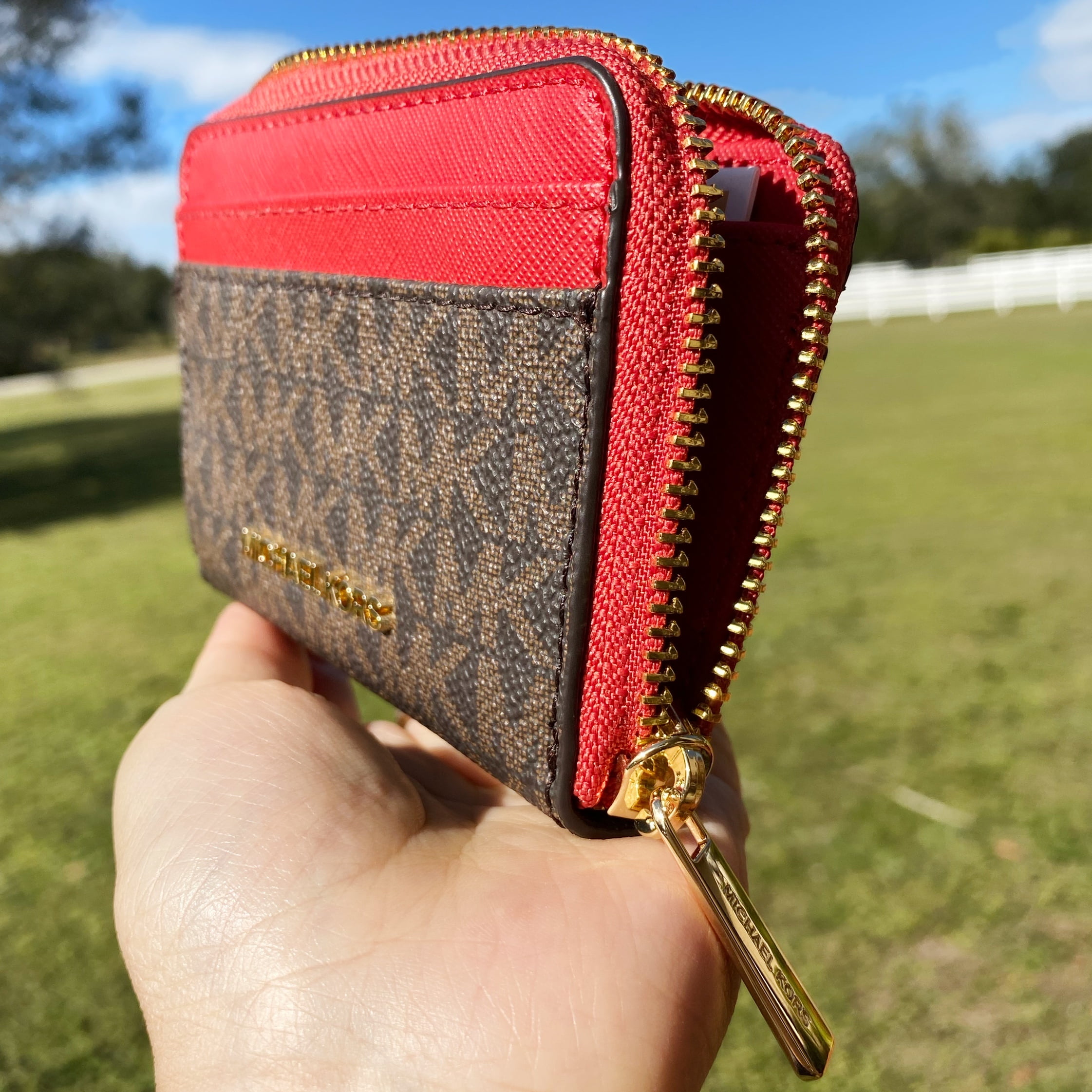 Last one ‼️New MK red wallet ♥️