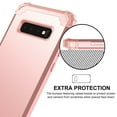thumbnail image 6 of Dteck Galaxy S10 Case, Dteck Heavy Dual Layer Rugged Shockproof Case Hard PC Protective Back Cover For Samsung Galaxy S10, Rosegold, 6 of 10